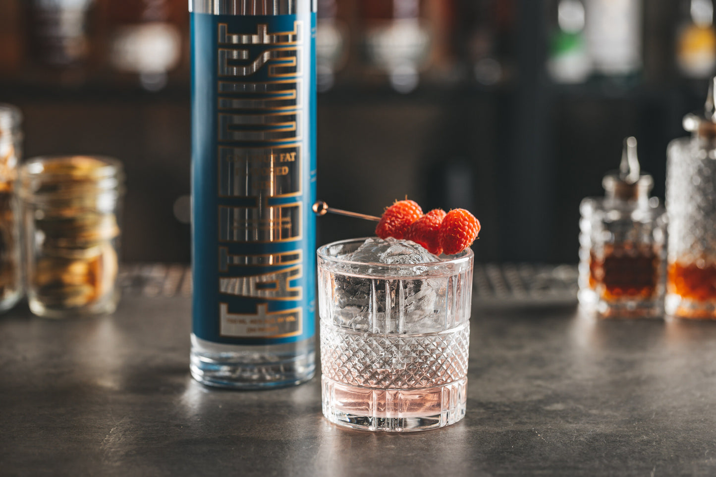 COCONUT FAT FLAVORED GIN