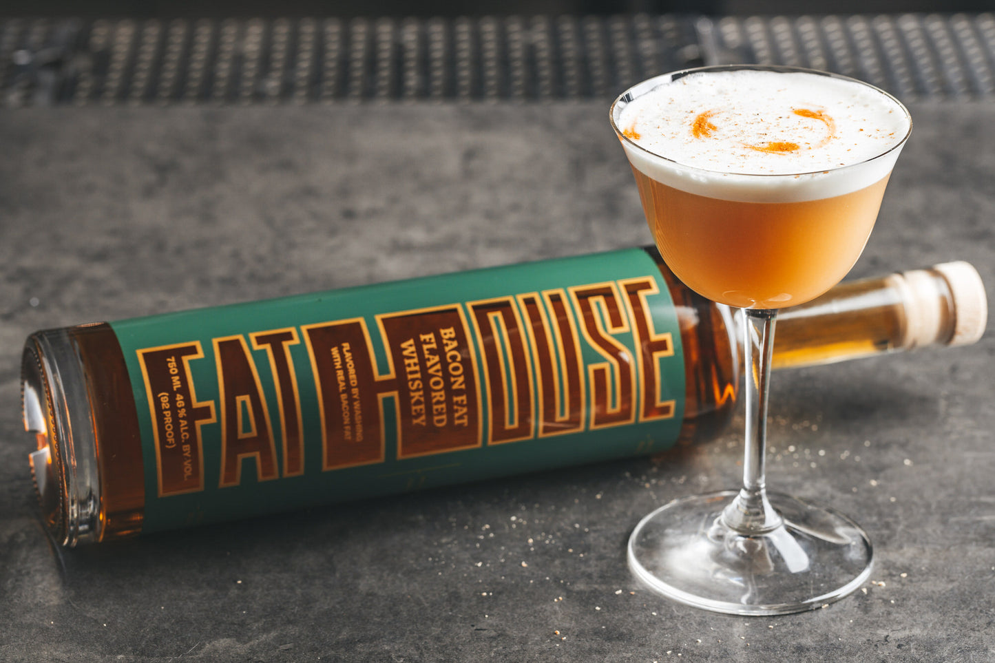 BACON FAT FLAVORED WHISKEY