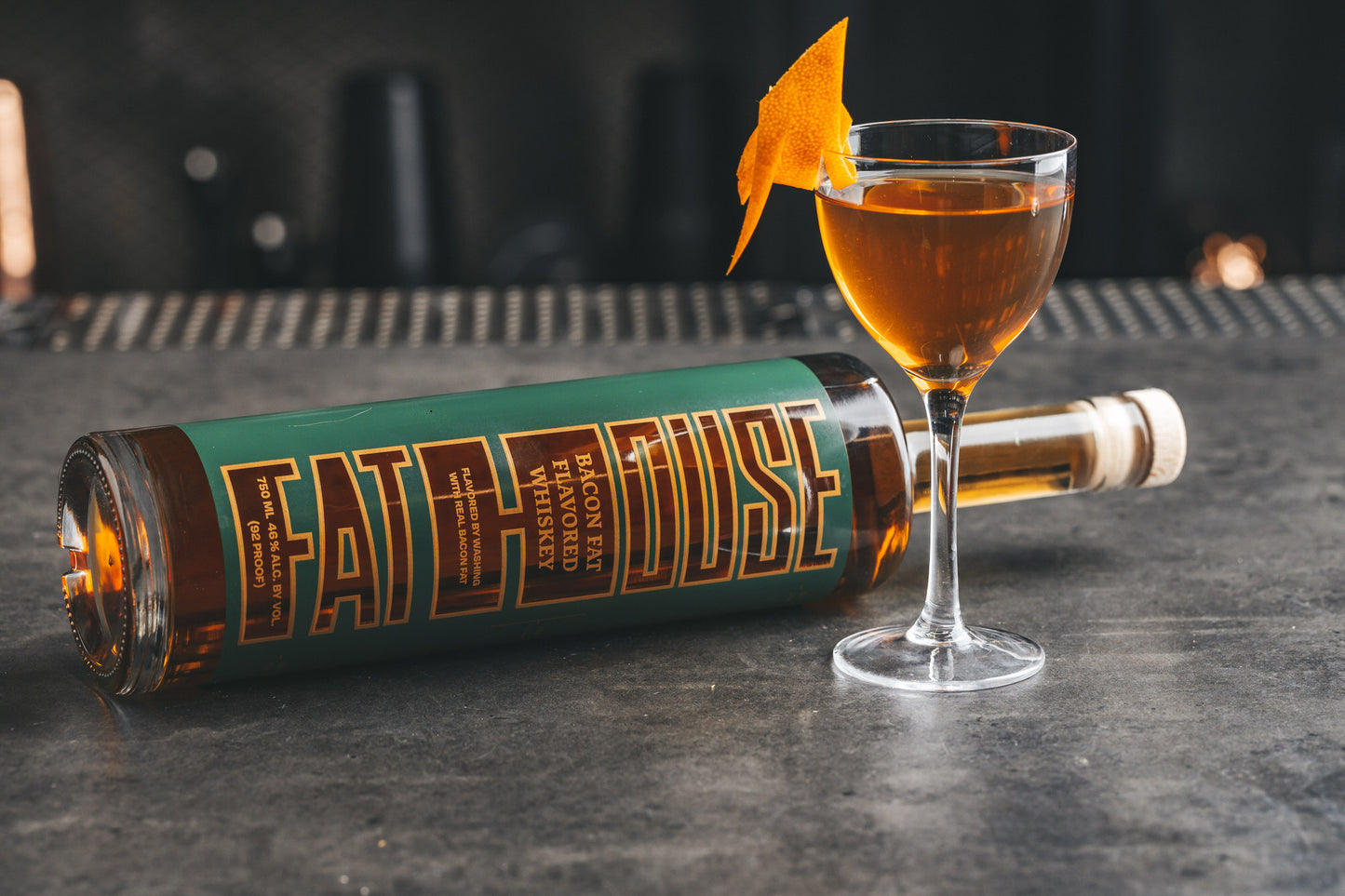 BACON FAT FLAVORED WHISKEY