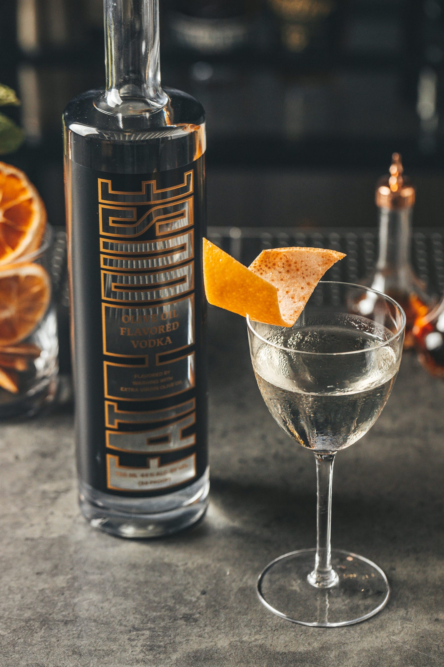 OLIVE OIL FLAVORED VODKA